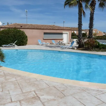 Pavillon 4/6 Pers Avec Piscine, Proche Plage, Parking Prive - - Fr-1-781-43 * Vendres